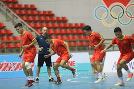 L'équipe vietnamienne de futsal se prépare aux Championnats d'Asie