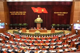 Premier jour ouvrable du plénum de mi-mandat du CC du Parti du 13e mandat