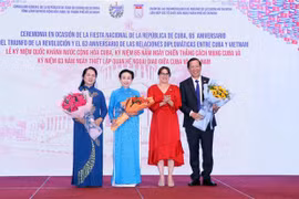 Célébration de la 65e Fête nationale de Cuba