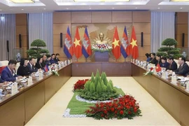 Vietnam-Cambodge : Entretien entre les présidents des Assemblées nationales