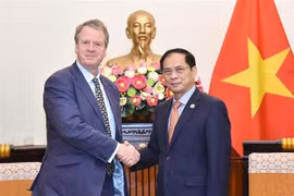 Le ministre des Affaires étrangères reçoit le secrétaire d'État écossais 