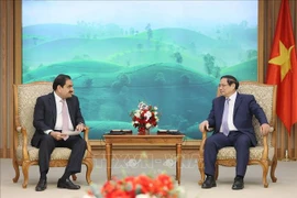 Le Premier ministre Pham Minh Chinh reçoit le président du groupe indien Adani