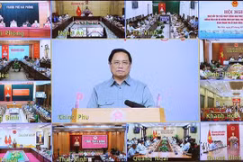 Le PM Pham Minh Chinh préside la conférence en ligne sur la lutte contre la pêche INN