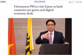 Le Vietnam et Singapour visent des accords d'économie verte et numérique, selon le Straits Times