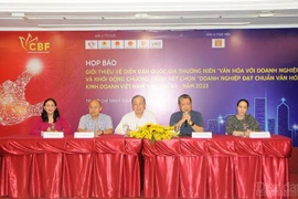 Programme de reconnaissance des entreprises conformes aux normes de culture d'entreprise du Vietnam 2023