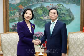 Le vice-PM Trân Hông Ha reçoit l'ambassadrice de République de Corée au Vietnam