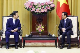 Le président Vo Van Thuong reçoit une délégation du Parti japonais Komeito