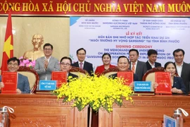 L'école Samsung Hope sera construite dans la province de Binh Phuoc