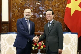 Le président reçoit l'ambassadeur italien au Vietnam