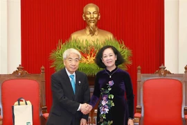La permanente du Secrétariat reçoit le président de la Chambre des conseillers du Japon