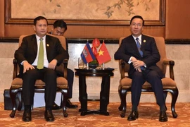 Le président Vo Van Thuong reçoit le Premier ministre cambodgien Hun Manet