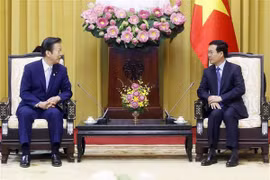 Le président Vo Van Thuong reçoit une délégation du Parti japonais Komeito