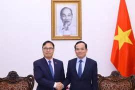 Le vice-PM Trân Luu Quang reçoit le nouvel ambassadeur sud-coréen au Vietnam