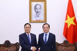 Le vice-PM Trân Luu Quang reçoit le nouvel ambassadeur sud-coréen au Vietnam