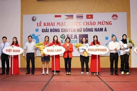 Coup d'envoi du tournoi de volley-ball féminin d'Asie du Sud-Est