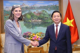 Le vice-PM Tran Hong Ha reçoit des responsables du PNUD et de l’USAID-Vietnam