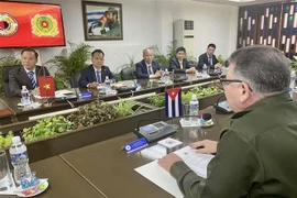Une délégation du ministère vietnamien de la Sécurité publique en visite de travail à Cuba