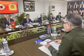 Une délégation du ministère vietnamien de la Sécurité publique en visite de travail à Cuba
