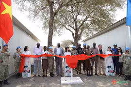 L’équipe de génie No 1 du Vietnam au service de la population d’Abyié