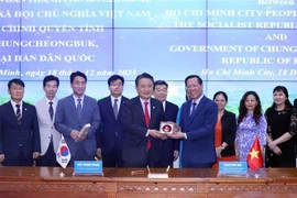 Hô Chi Minh-Ville et la province sud-coréenne de Chungcheongbuk promeuvent la coopération
