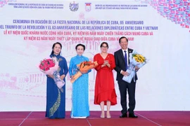 Célébration de la 65e Fête nationale de Cuba