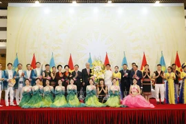 Le chef de l’Etat préside une réception pour saluer la visite du président du Kazakhstan