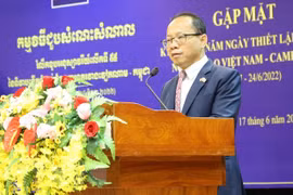 L'ambassadeur du Cambodge au Vietnam à l’honneur
