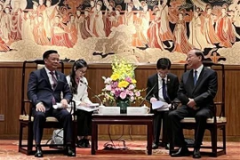 Une délégation de la ville de Hanoi en visite de travail en Chine