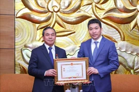 L'ambassadeur du Laos au Vietnam à l'honneur