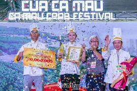 Record établi pour 69 recettes au crabe de Ca Mau