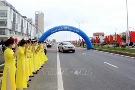 Hai Phong: une artère urbaine ouverte à la circulation