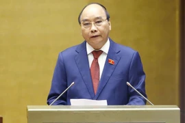 Le président vietnamien Nguyen Xuan Phuc prête serment