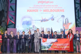 Vietjet ouvre une ligne reliant Melbourne à Hanoï