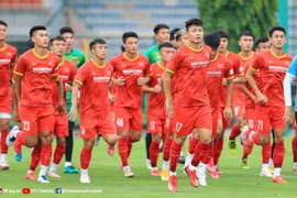 Football masculin : Le Vietnam déterminé à remporter la médaille d’or des SEA Games 31