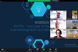 EVFTA : un an après - catalyseur pour les entreprises deux parties 