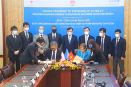 Le Japon et l'UNICEF aident le Vietnam à protéger les enfants contre le changement climatique