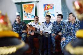 Le printemps revient aux soldats des plates-formes DK1