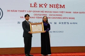 La vice-présidente au trentenaire des liens diplomatiques Vietnam-République de Corée