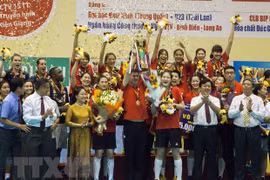 Un club chinois sacré champion du 13e tournoi international de volley-ball féminin Coupe VTV9