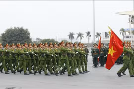 La force policière prête à assurer la sécurité du 13e Congrès national du Parti