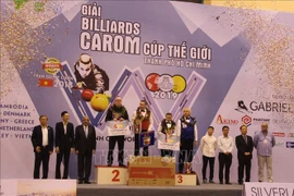 Coupe du monde de billard de carom trois bandes 2019 à HCM-V: la Belgique sacrée championne