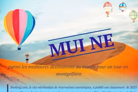 Mui Ne parmi les meilleures destinations au monde pour un tour en montgolfière 