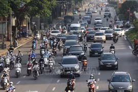 Hommage aux victimes des accidents de la route à Hanoi