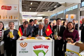 Des entreprises vietnamiennes au Fruit Logistica 2023 à Berlin