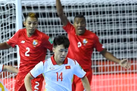 Coupe du monde de Futsal 2021: le but de Nguyên Van Hiêu honoré par la FIFA