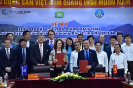 Le Vietnam et la BM signent un accord d'achat de réductions d'émissions