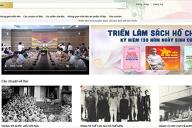 Une exposition de livres en ligne célèbre le 130e anniversaire du Président Hô Chi Minh