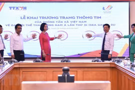 Le site web spécial de l'Agence vietnamienne d'Information sur les SEA Games 31 voit le jour