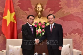 Une délégation parlementaire du Laos en visite de travail au Vietnam