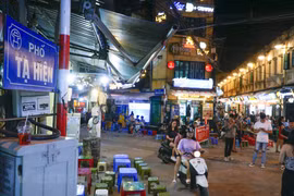 La "rue des Occidentaux" à Hanoï réanimée